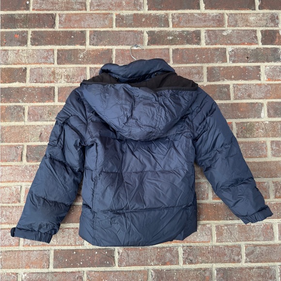 S13 New York Girls Down Winter Jacket with Detachable Hood  Size 8 - Picture 2 of 9